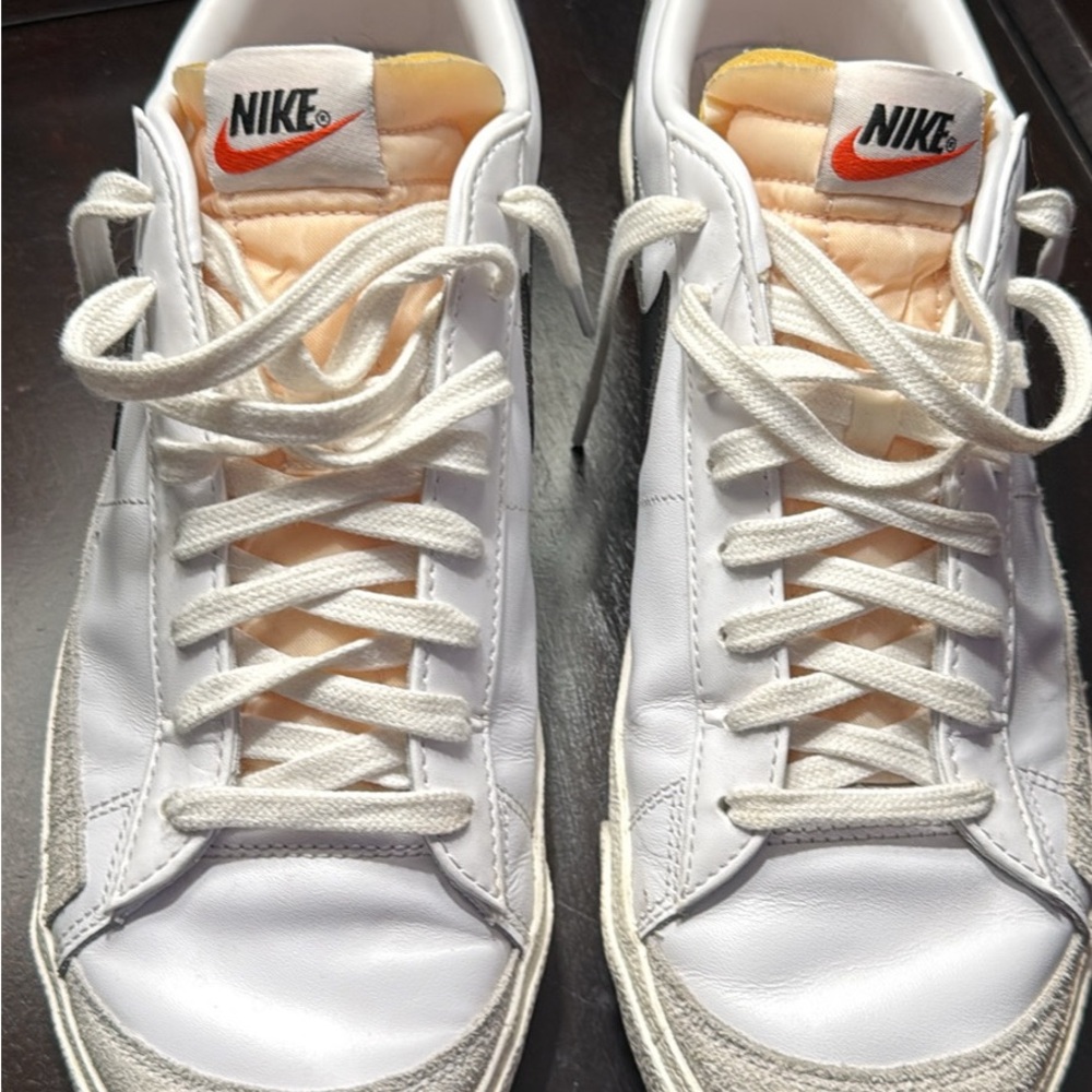 Nike Blazer Low 77 Vintage White Black men’s shoes